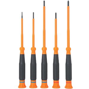 SCREWDRIVER PRECISION INSULATED SET 5 PCE KLEIN