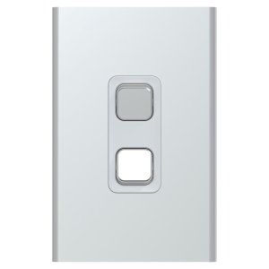 PDL STYL SWITCH VERT 2G 20A 230/240V PDL