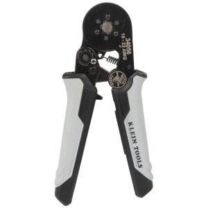 CRIMPER BOOTLACE FERRULE RATCHETING HEX 0.34-6MM2 KLEIN