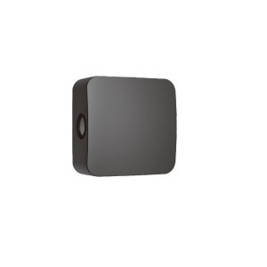 WALL LIGHT FOUR SIDED ILLUMINATED IP65, 3K, NON-DIM, BK